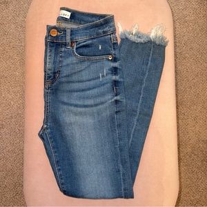 LOFT high waisted skinny jeans size 00